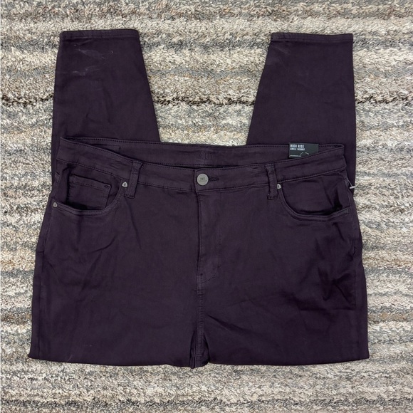 KUT From The Kloth High Rise Ankle Skinny Jeans Sz 18W NWT | KUT Skinny Jeans - - Picture 1 of 14